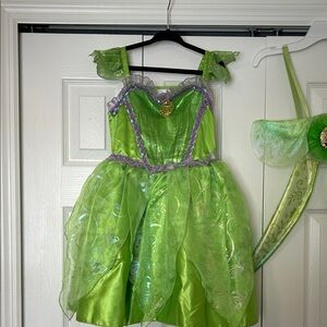 Disney Tinker Bell Green and Purple Kids Costume